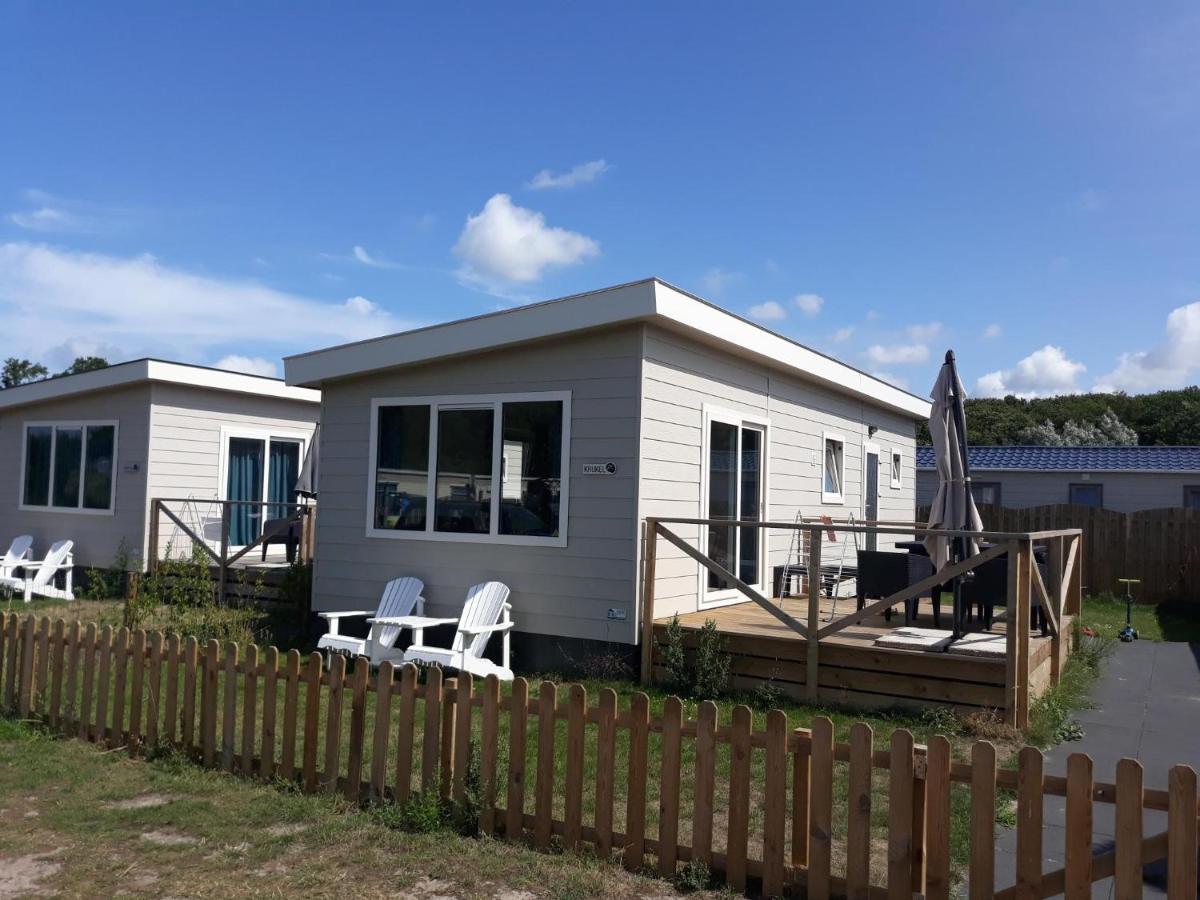 Camping De Duinhoeve Chalet Schelp Not For Companies نيو-هاميستيده المظهر الخارجي الصورة