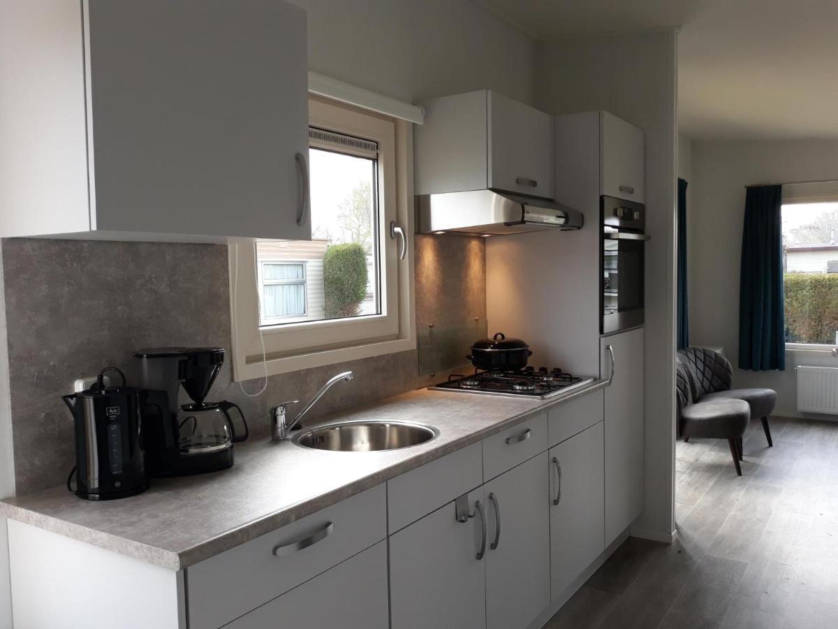 Camping De Duinhoeve Chalet Schelp Not For Companies نيو-هاميستيده المظهر الخارجي الصورة